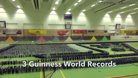 3 Guinness World Records broken all at once!
