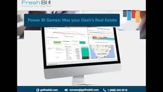 Power BI Academy: 4 ways to maximize Dashboard Real Estate