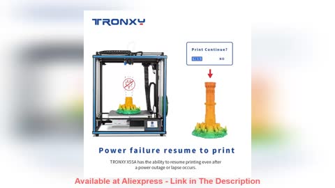 ⭐️ 2021 Tronxy X5SA 3D Printer Large Print Size FDM 3D Printer CoreXY DIY Kits 24V Heat table