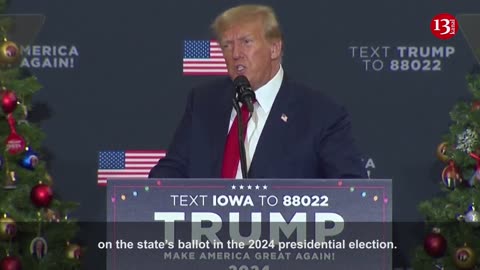 Trump campaigns in Iowa after court bars him from 2024 Colorado ballot