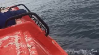 russian boat still afloat, north atlantic ocean