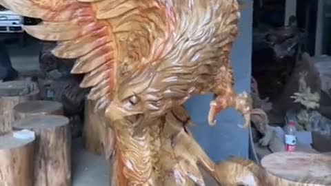 Carved Eagle