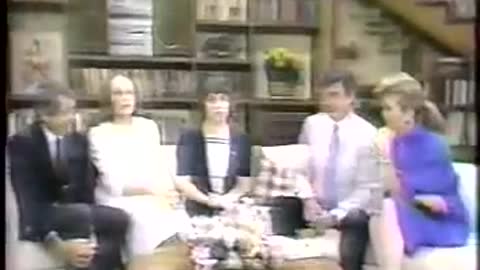 DPT Vaccine talk on ABC - TV 'the Morning Show' with Regis Philbin (1986)