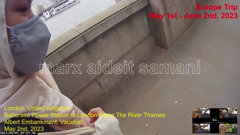 May 2nd, 2023 Pret A Manger, St George Wharf to Garden Museum, Lambeth Palace Road