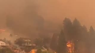 Astonishing images of the devastating wildfires in West Kelowna, British Columbia, Canada