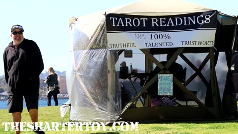 Racist TAROT reader goes crazy