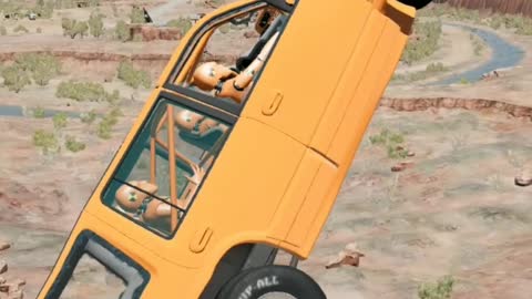 Cars vs Speed bump #5.6 #shorts #beamng #beamng_drive #beamng_crashes