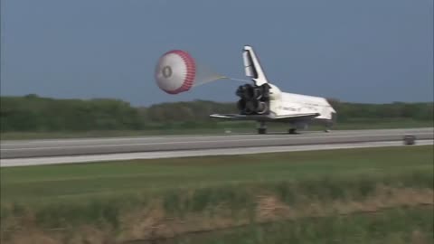 Heartwarming Return: Discovery Safely Lands at Kennedy #nasa