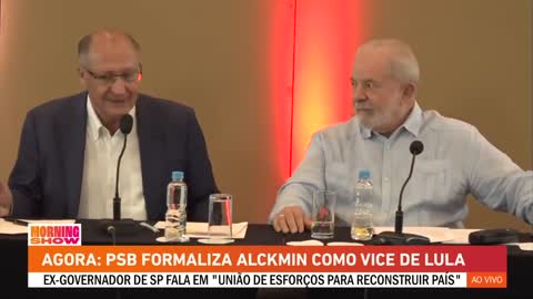 PSB formalizes Alckmin as Lula's deputy