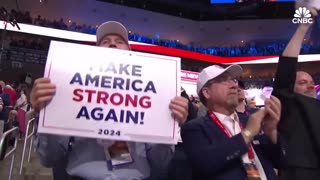 Vice President candidate Sen. J.D. Vance speaks at Republican National Convention