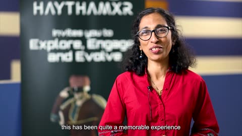 Dr. Rangachari Shares her Views with Immersive Technology