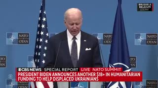 Biden Reads From List Of Reporters That He's Been Told To Call On