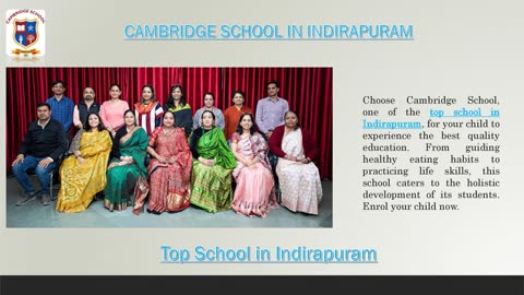 Top School In Indirapuram