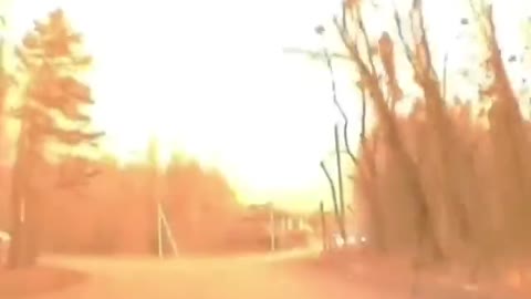 Cherkasy Explosion DASHCAM footage