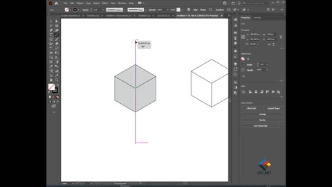 How to create a easier techniques 3D logo in Adobe Illustrator :