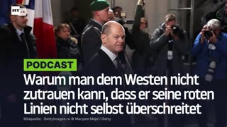 Warum man dem Westen nicht zutrauen kann, dass er seine roten Linien nicht selbst überschreitet