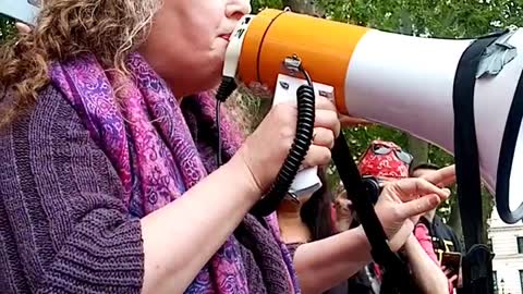 Footage From London Freedom Protest