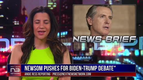 Newsom Urges Biden-Trump Debate, Stirs Reaction