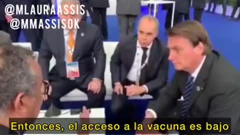 Patriota Bolsonaro y OMS Organizacion Mundial