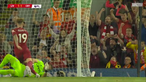 Highlights- Liverpool 1-1 Crystal Palace - Luis Diaz scores a screamer for ten-man Reds