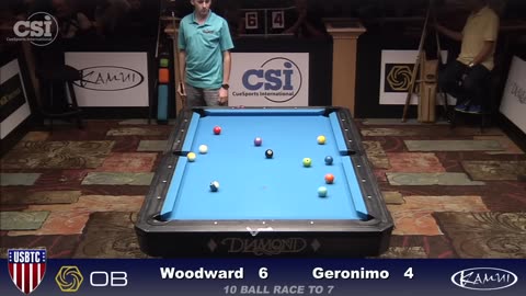 SEMI-FINAL: Geronimo vs Woodward PART 2 ▸ 2015 US Bar Table 10-Ball Championship