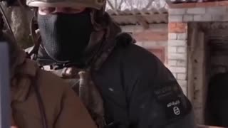 AP Published Footage Of Ukrainian Unit Commander Wearing ISIS Patch