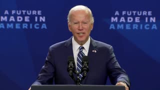 Biden delivers remarks on Micron's plan to invest in CHIPS manufacturing