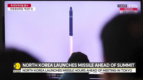 North Korea launches intercontinental ballistic missile ahead of South Korea-Japan summit _ ICBM.