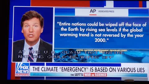 Tucker Carlson talks Climate Change