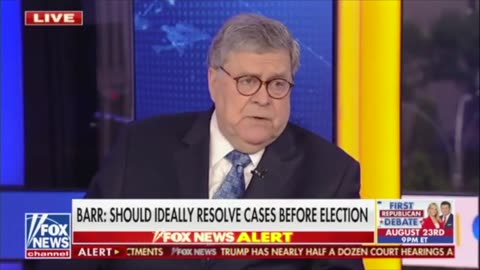 Now Bill Barr uses the Democrat "BIG LIE" propaganda.