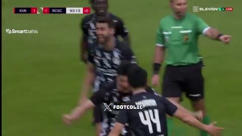 Goal Achraf Dari Vs KV Kortrijk - First Division, Relegation Round, Round 32 - 14-04-2024