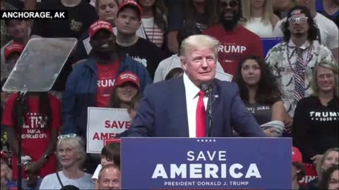 President Donald Trump Rally LIVE in Anchorage, AK - 7/9/22