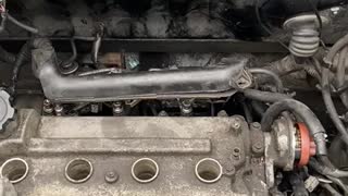 Toyota mr2 exhaust manifold removal part 6
