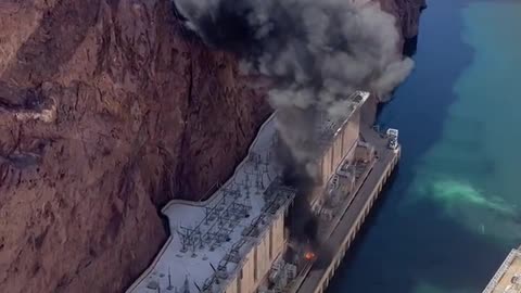 Hoover Dam Explosion with sound