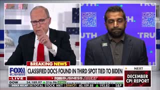 Kash Patel speaks to Larry Kudlow about Joe Biden’s classified documents.