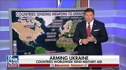 Bret Baier: These are the countries sending weapons to Ukraine