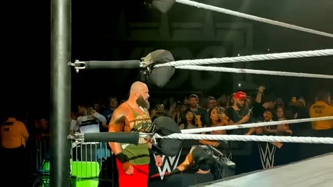 Braun Strowman destroys omas wwe event 😱😱