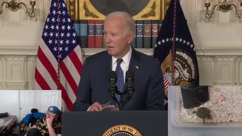 Joe Biden's press conference after special councils findings.