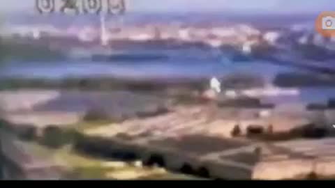Video of a missile hitting the Pentagon on 9/11. Just now surfacing after the queen reptile dies?