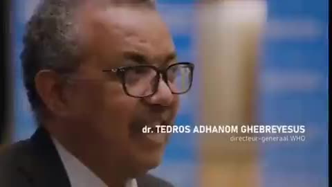 Tedros admits that he did NOT take any poisonous vaccine