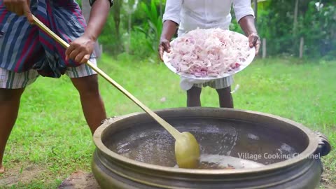 INSIDE MUTTON BIRYANI _ Full Goat Mutton Cooking with Stuffe