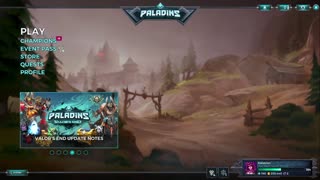 PALADINS FIRST LIVE STREAMING
