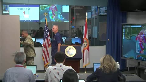 Governor DeSantis holds press conference as Florida braces for Hurricane Idalia