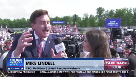 Mike Lindell speaks about the Cyber Symposium he's hosting in August