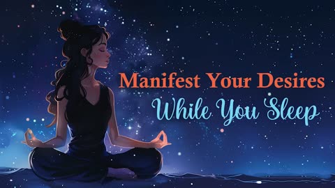 30 Minute Sleep Meditation ~ Manifest All You Desire While You Sleep!