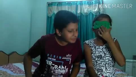 Blind Folded Drawing Challenge By Kids