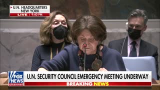 UN security council emergency meeting underway