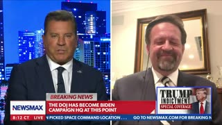 The DoJ has become Biden Campaign HQ at this point. Seb Gorka joins Eric Bolling on NEWSMAX