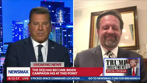 The DoJ has become Biden Campaign HQ at this point. Seb Gorka joins Eric Bolling on NEWSMAX