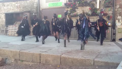 Beltane Border Morris - Haytor - Ship Inn, Teignmouth - 13 June 2013